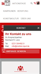 Mobile Screenshot of institut-input.de